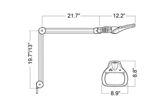 Luxo Wave LED Lamp - Image 3